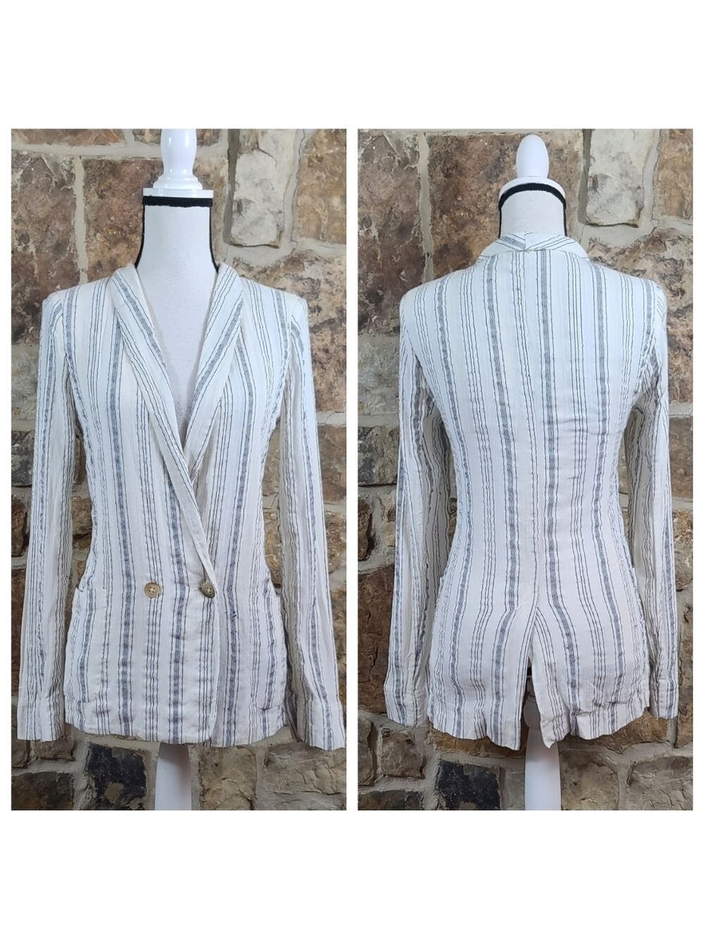 Closed XS Striped Jacket Blazer